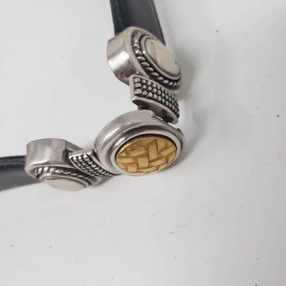 Brighton Silver and Gold Belt - M / 30 main image 5
